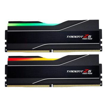 G.Skill Trident Z5 Neo RGB F5-6000J2636H32GX2-TZ5NR memory module 64 GB 2 x 32 GB DDR5 4800 MT/s G.Skill Trident Z5 Neo RGB F5-6000J2636H32GX2-TZ5NR memory module 64 GB 2 x 32 GB DDR5 4800 MT/s
