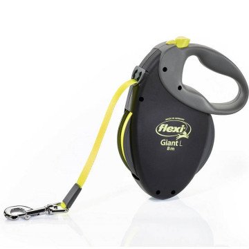 FLEXI NEON GIANT L 8 m Black, Yellow Dog Retractable lead FLEXI NEON GIANT L 8 m Black, Yellow Dog Retractable lead