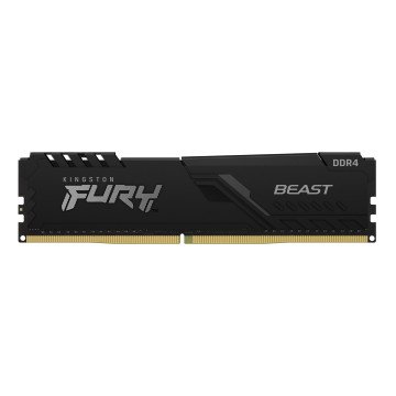 Kingston Technology FURY Beast 8GB 3200MT/s DDR4 CL16 DIMM Black Kingston Technology FURY Beast 8GB 3200MT/s DDR4 CL16 DIMM Black