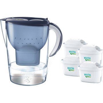 Brita Marella XL jug + 4 Maxtra cartridges blue Brita Marella XL jug + 4 Maxtra cartridges blue