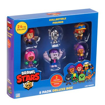 BRAWL STARS S1 FIGURES - 8 PACK DELUXE BOX VER.C BRAWL STARS S1 FIGURES - 8 PACK DELUXE BOX VER.C