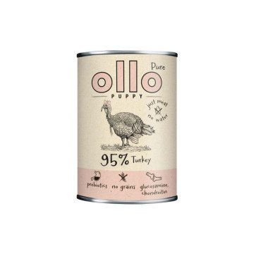 OLLO Puppy Pure Turkey - wet dog food - 850 g OLLO Puppy Pure Turkey - wet dog food - 850 g