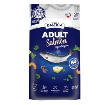 BALTICA Excellent Hypoallergenic Adult Medium breeds Salmon - dry dog food - 3kg
