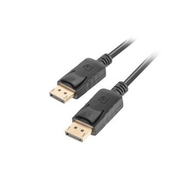 Lanberg CA-DPDP-10CC-0018-BK DisplayPort cable 1.8 m Black Lanberg CA-DPDP-10CC-0018-BK DisplayPort cable 1.8 m Black