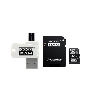 Goodram M1A4-0320R12 memory card 32 GB MicroSDHC Class 10 UHS-I Goodram M1A4-0320R12 memory card 32 GB MicroSDHC Class 10 UHS-I