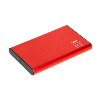 iBox HD-05 HDD/SSD enclosure Red 2.5 iBox HD-05 HDD/SSD enclosure Red 2.5