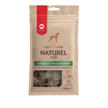 MACED Super Premium Naturel Soft Rabbit with rosemary - Dog treat - 100g MACED Super Premium Naturel Soft Rabbit with rosemary - Dog treat - 100g