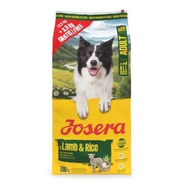 JOSERA Adult Mono Lamb & Rice - dry dog food - 12.5kg + 2.5kg JOSERA Adult Mono Lamb & Rice - dry dog food - 12.5kg + 2.5kg