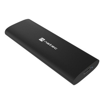 NATEC NKZ-2286 storage drive enclosure SSD enclosure Black M.2