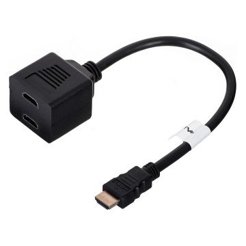 Lanberg AD-0019-BK video splitter HDMI 2x HDMI Lanberg AD-0019-BK video splitter HDMI 2x HDMI