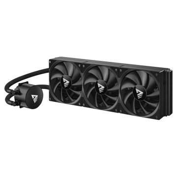 Savio NOX 360 mm Processor Liquid cooling kit 12 cm Black 1 pc(s) Savio NOX 360 mm Processor Liquid cooling kit 12 cm Black 1 pc(s)