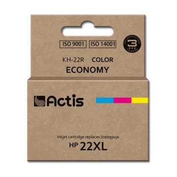 Actis KH-22R Ink (replacement for HP 22XL C9352A; Standard; 18 ml; color: cyan, magenta, yellow)