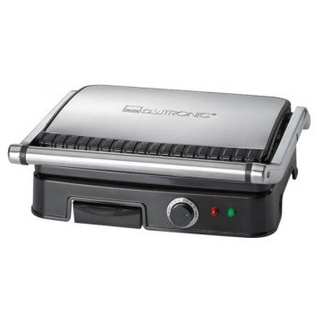 Clatronic KG 3487 electric grill (2000W table-top, black and silver) Clatronic KG 3487 electric grill (2000W table-top, black and silver)