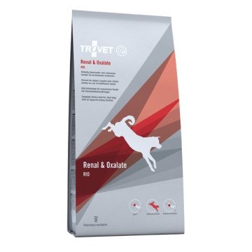 TROVET Renal & Oxalate RID - dry dog food - 3kg
