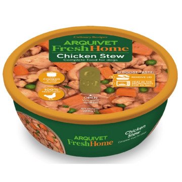 ARQUIVET Fresh Home Chicken stew - wet dog food - 280g
