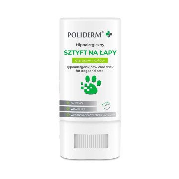 POLIDERM hypoallergenic paw stick for dog and cat – 14.5g