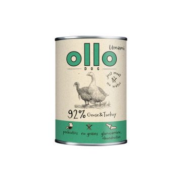 OLLO Umami Goose and turkey - wet dog food - 850g OLLO Umami Goose and turkey - wet dog food - 850g
