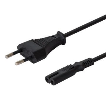 SAVIO Power cable (M) 2pin, 1.2m CL-97 SAVIO Power cable (M) 2pin, 1.2m CL-97