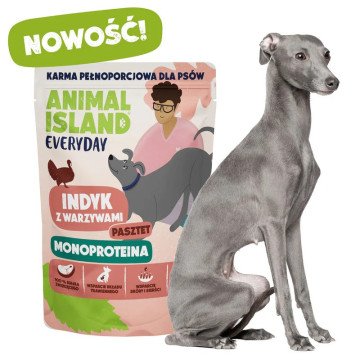 ANIMAL ISLAND Everyday Monoprotein Turkey - wet dog food - 300g