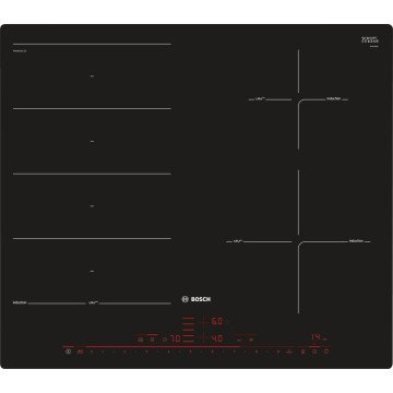 Bosch Serie 8 PXE601DC1E hob Black Built-in Zone induction hob 4 zone(s)