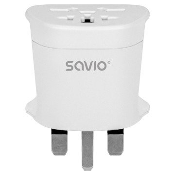 Savio AP-05 power adapter/inverter Indoor 2500 W White Savio AP-05 power adapter/inverter Indoor 2500 W White