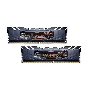 G.Skill Flare X (for AMD) F4-3200C16D-32GFX memory module 32 GB 2 x 16 GB DDR4 3200 MHz G.Skill Flare X (for AMD) F4-3200C16D-32GFX memory module 32 GB 2 x 16 GB DDR4 3200 MHz