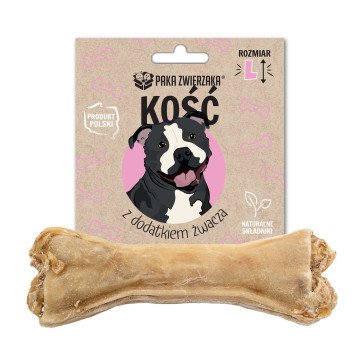 PAKA ZWIERZAKA Bone with tripe additive L 13,5 cm - dog treat - 70g