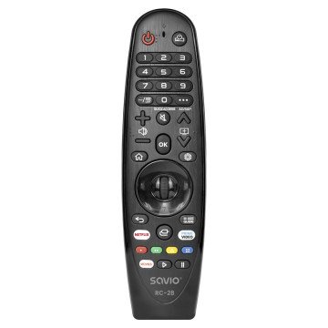 Universal / replacement remote control for LG TV – SMART TV SAVIO RC-28 Universal / replacement remote control for LG TV – SMART TV SAVIO RC-28