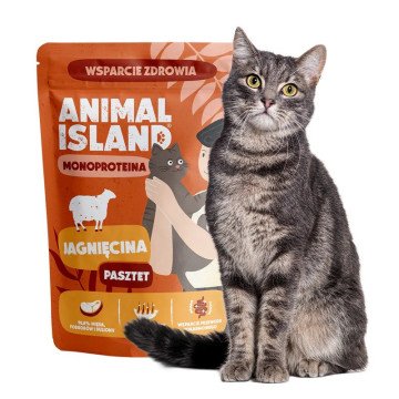 ANIMAL ISLAND Mono Lamb - wet cat food - 100g ANIMAL ISLAND Mono Lamb - wet cat food - 100g