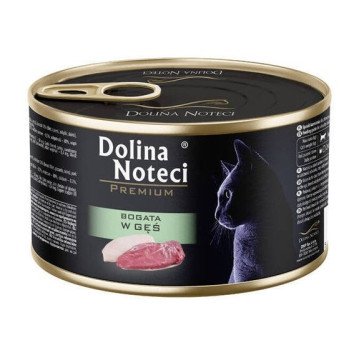 DOLINA NOTECI Premium Rich in goose - wet cat food - 185g