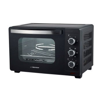 Esperanza EKO006N Mini oven with convection and spit 25 l 1600W Black Esperanza EKO006N Mini oven with convection and spit 25 l 1600W Black