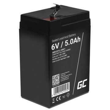Green Cell AGM11 UPS battery Sealed Lead Acid (VRLA) 6 V 5 Ah Green Cell AGM11 UPS battery Sealed Lead Acid (VRLA) 6 V 5 Ah