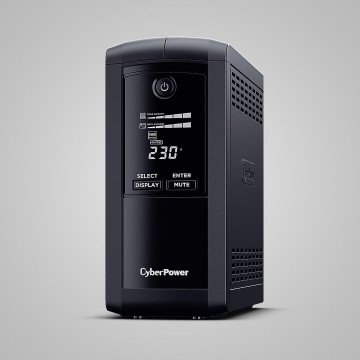 CyberPower Tracer III VP1000ELCD-FR uninterruptible power supply (UPS) Line-Interactive 1 kVA 550 W 4 AC outlet(s) CyberPower Tracer III VP1000ELCD-FR uninterruptible power supply (UPS) Line-Interactive 1 kVA 550 W 4 AC outlet(s)