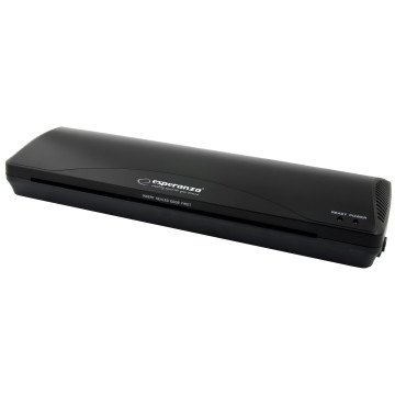 Esperanza EFL003 laminator Cold/hot laminator 250 mm/min Black Esperanza EFL003 laminator Cold/hot laminator 250 mm/min Black
