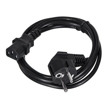 Gembird PC-186 power cable Black 1.8 m CEE7/4 C14 coupler Gembird PC-186 power cable Black 1.8 m CEE7/4 C14 coupler