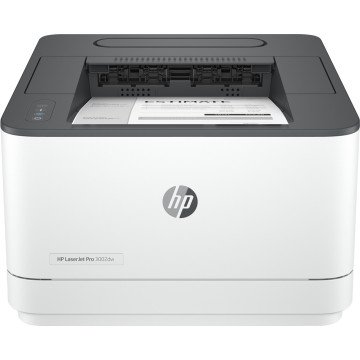 HP LaserJet Pro 3002dw Printer, Black and white, Printer for Small medium business, Print, Dualband Wi-Fi; Strong Security; Energy Efficient; Fast first page out speeds; Two-sided printing; Roam