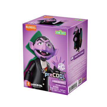 BLOKEES SESAME STREET FIGURES preCOOL S1 - COUNT VON COUNT BLOKEES SESAME STREET FIGURES preCOOL S1 - COUNT VON COUNT