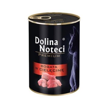 Dolina Noteci Premium rich in veal - wet cat food - 400g Dolina Noteci Premium rich in veal - wet cat food - 400g