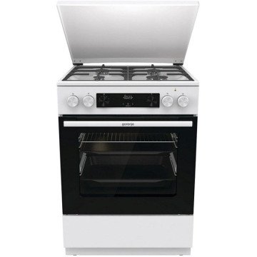 Gorenje GKS6C71WF Freestanding cooker with oven White