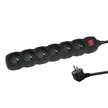 Esperanza ELK217K Power strip 6GN/1,5M Black Esperanza ELK217K Power strip 6GN/1,5M Black