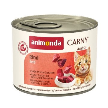 ANIMONDA Carny Adult Beef - wet cat food - 200g ANIMONDA Carny Adult Beef - wet cat food - 200g