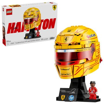 LEGO EDITIONS 43022 Scuderia Ferrari HP Lewis Hamilton Helmet LEGO EDITIONS 43022 Scuderia Ferrari HP Lewis Hamilton Helmet