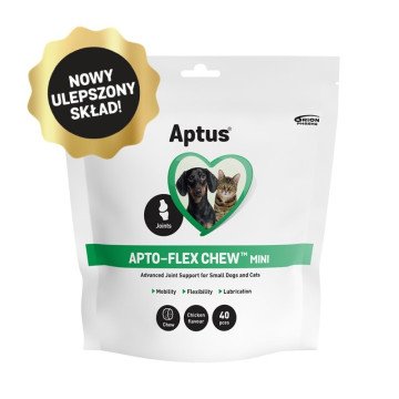 APTUS Apto-flex Chew Mini Joint support - supplements for dogs and cats – 40 APTUS Apto-flex Chew Mini Joint support - supplements for dogs and cats – 40