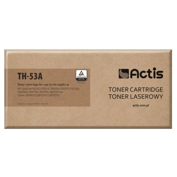 Actis TH-53A Toner (replacement for HP 53A Q7553A, Canon CRG-715; Standard; 3000 pages; black) Actis TH-53A Toner (replacement for HP 53A Q7553A, Canon CRG-715; Standard; 3000 pages; black)