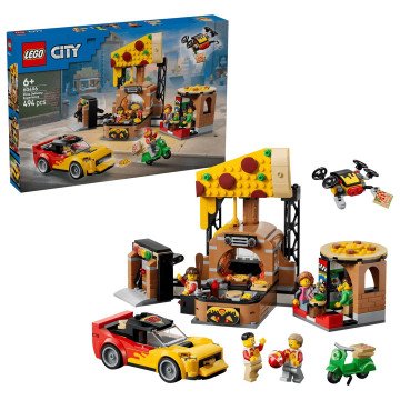LEGO CITY 60496 Pizza Delivery Experience with Vehicles LEGO CITY 60496 Pizza Delivery Experience with Vehicles