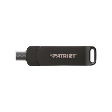 Flashdrive PATRIOT Rage R550 1TB 100 MB/S USB A+C Swivel Design (PE1TR550DSAD) Black Flashdrive PATRIOT Rage R550 1TB 100 MB/S USB A+C Swivel Design (PE1TR550DSAD) Black