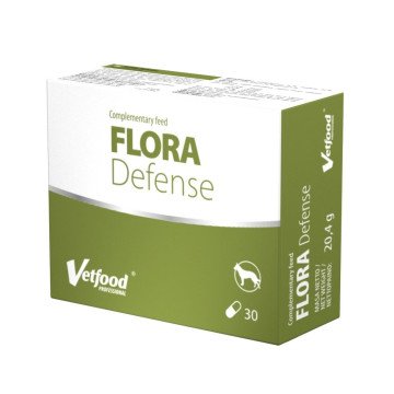 VETFOOD Flora Defense - supplements for dogs and cats - 30pcs