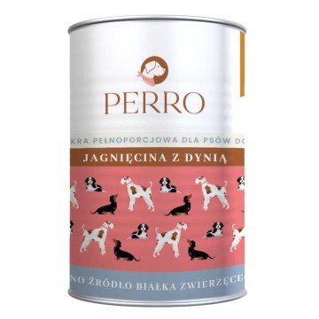 PERRO Lamb with pumpkin - wet food for dogs - 400g PERRO Lamb with pumpkin - wet food for dogs - 400g