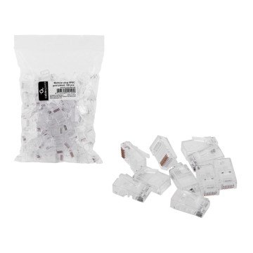 Cablexpert PLUG3UP6/100 wire connector 1 Transparent Cablexpert PLUG3UP6/100 wire connector 1 Transparent