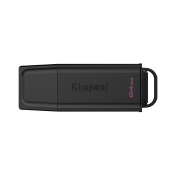 Kingston Technology DataTraveler 64GB Portable USB 3.2 Gen 1 Exodia Black